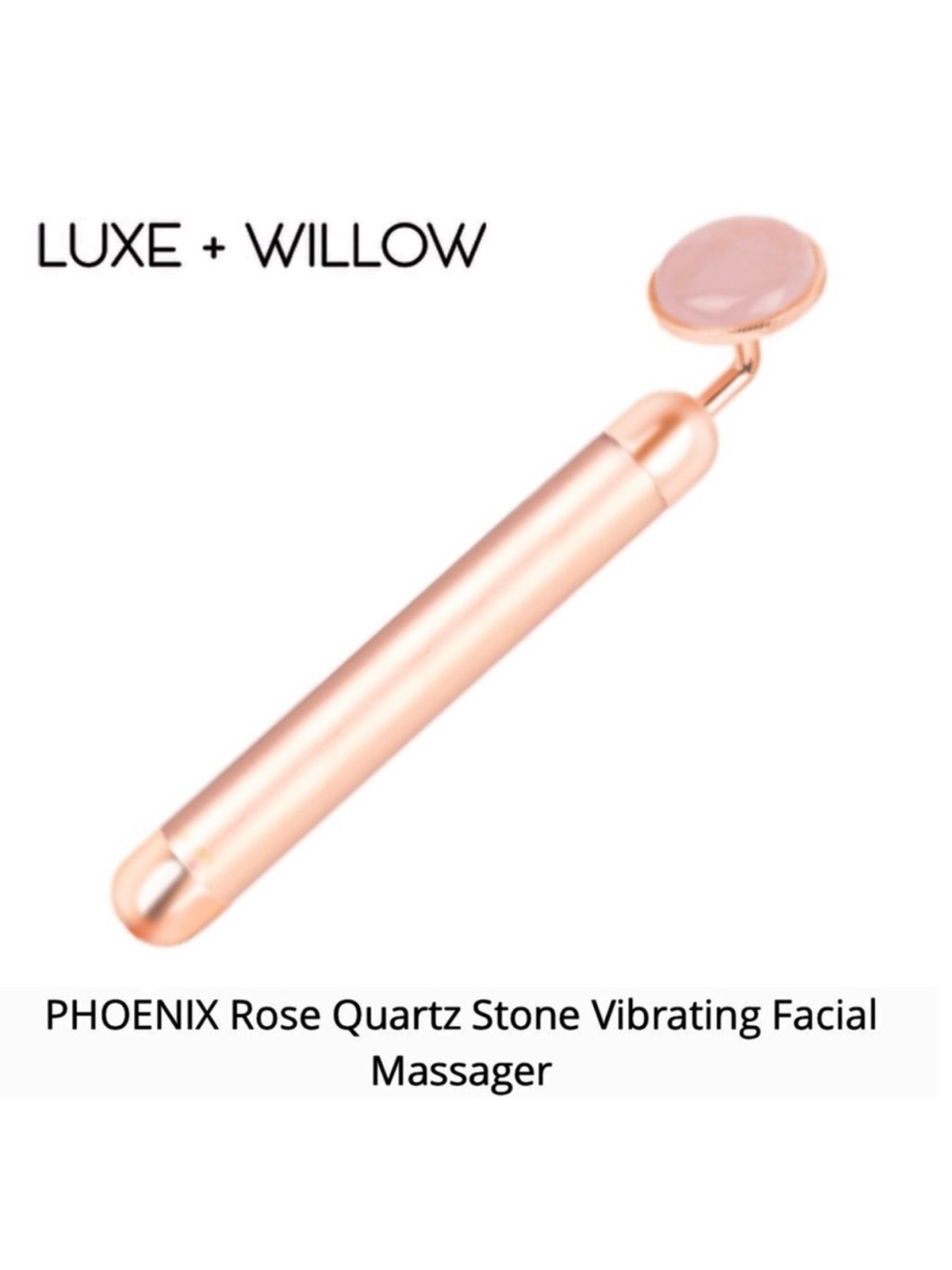 LUXE+WILLOW Vibrating Facial Roller